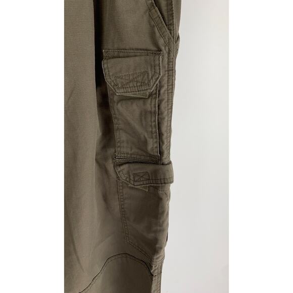 5.11 Tactical Series Men's Cargo Pants Elastic Waist Tundra Green Size 36/36 - Picture 7 of 8